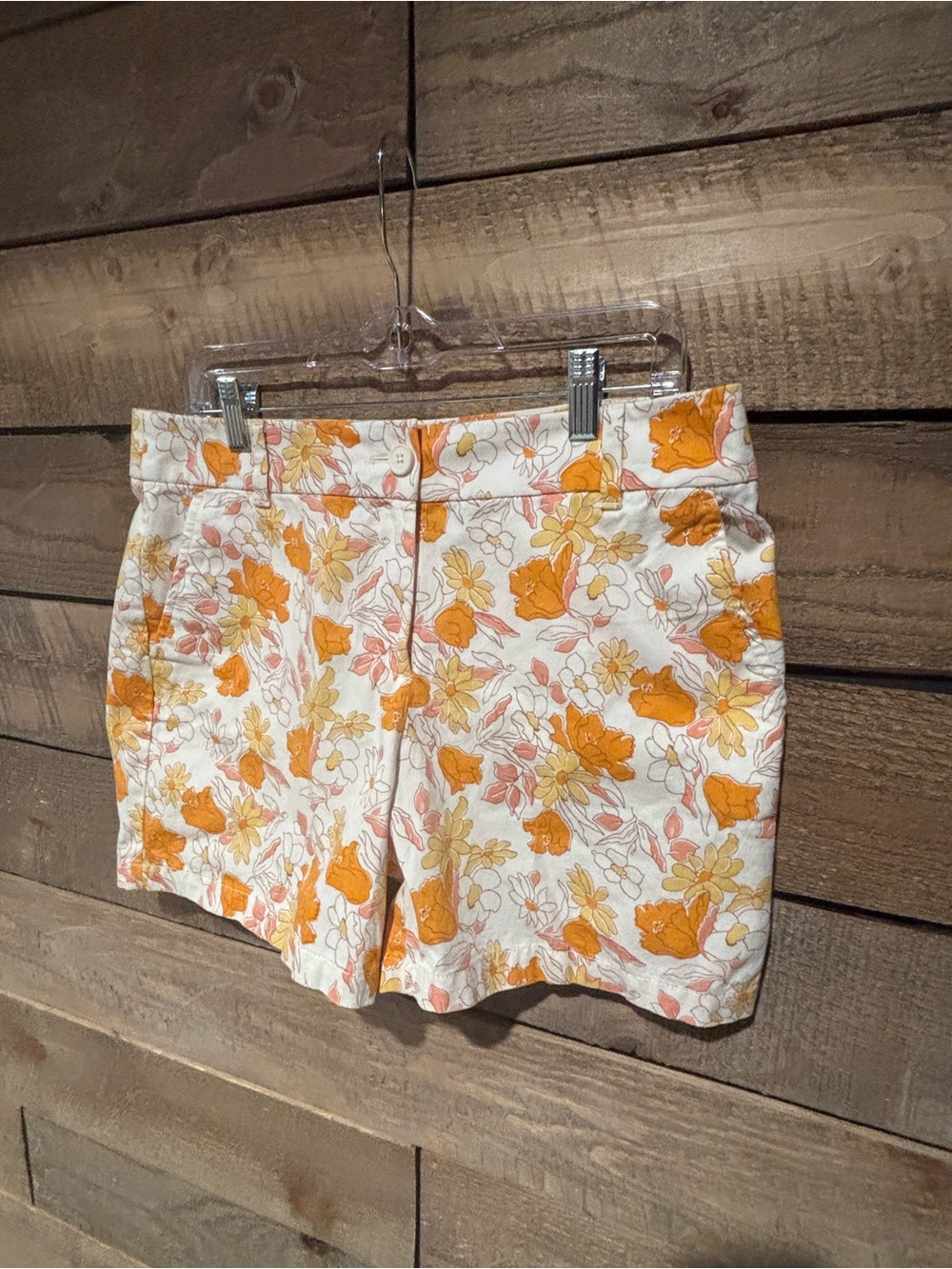 LOFT Shorts with Floral Print
